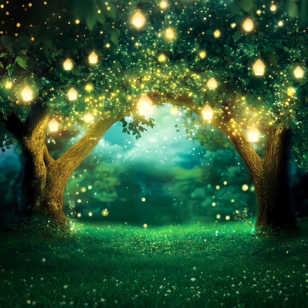 Enchanted Forest Backdrops Twinkle Tree Archway Backdrop UK LXX57-121