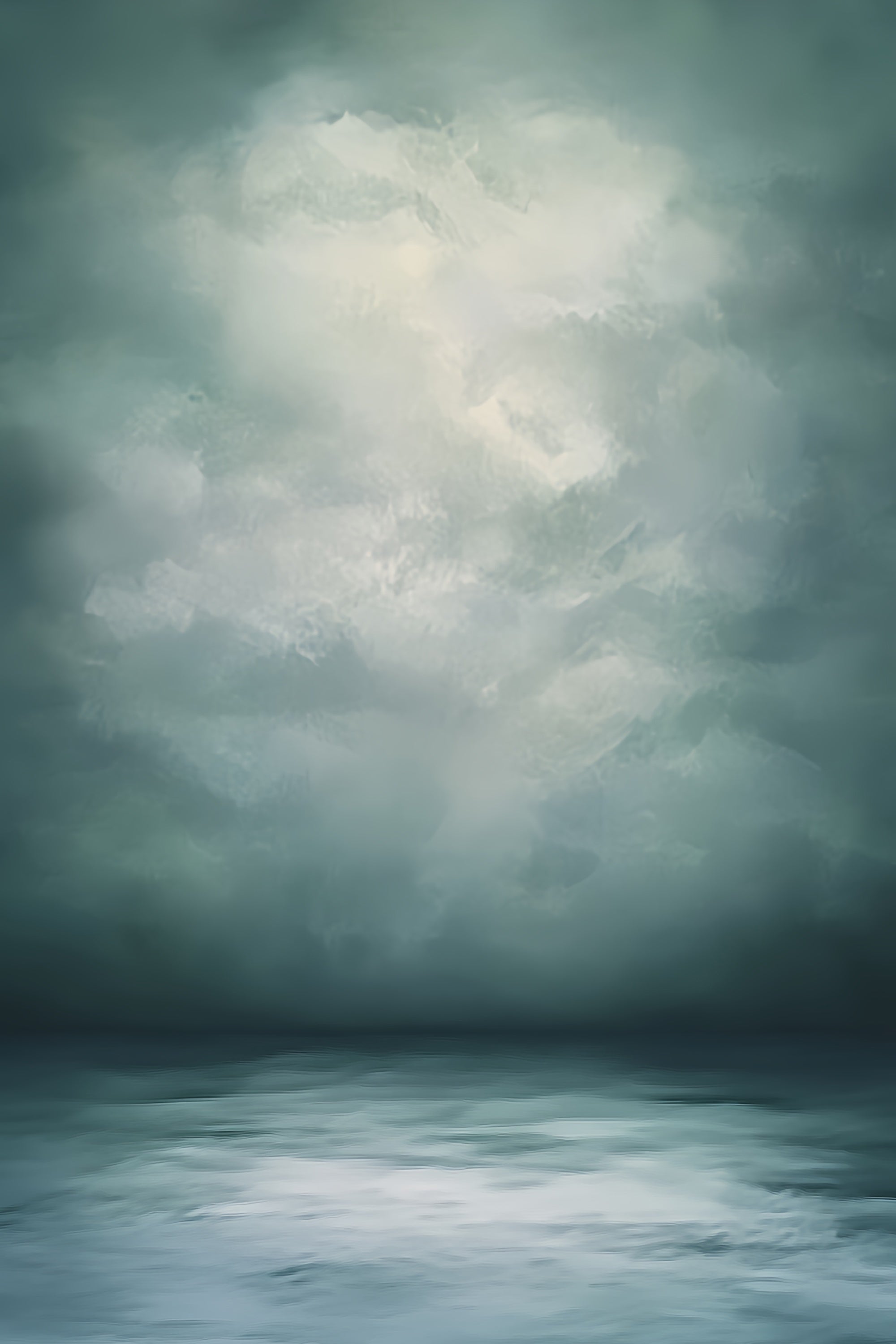 School Portrait Backdrop Coastal Cloud Wash Backdrop UK LXX57-259