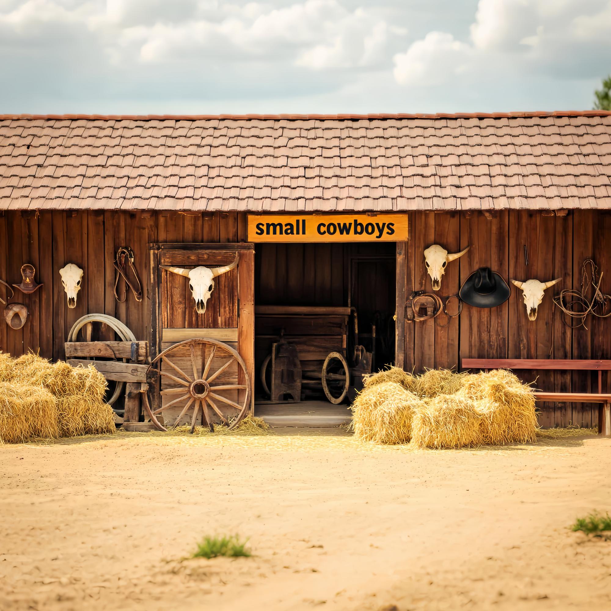 Fall Backdrops for Photography Rustic Barn Hay Bales Cowboy Backdrop UK LXX58-195