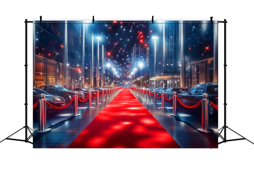 Paparazzi Backdrop Downtown Luxury Entrance Red Carpet Backdrops UK LXX58-327
