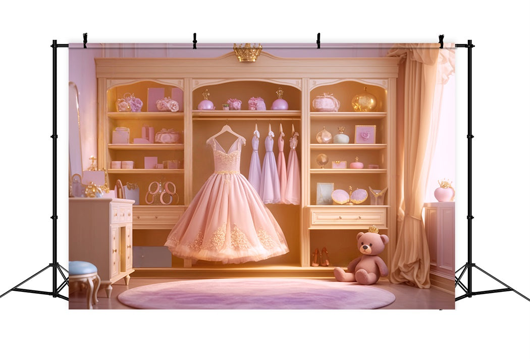 Dance Backdrop Backdrop Royal Wardrobe Pink Elegance Dance Backdrop UK LXX59-25