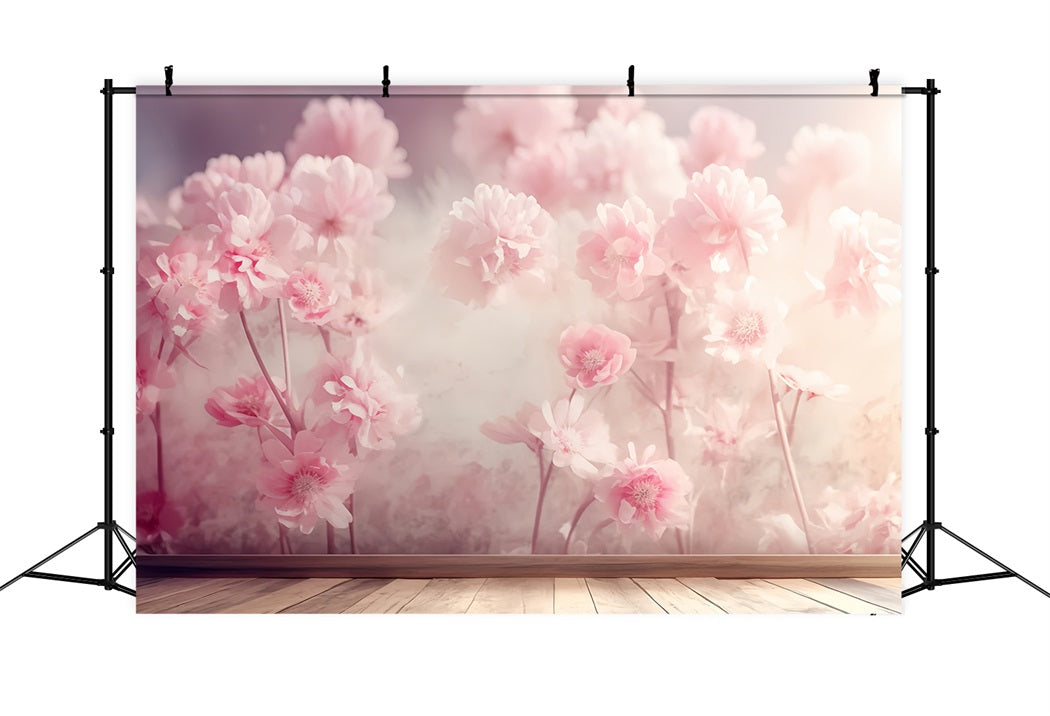 Abstract Backdrop Blush Cherry Blossom Bloom Photography Dance Backdrop UK LXX59-27