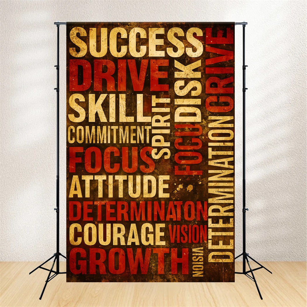Sports Backdrop Motivational Sports Typography Words Sports Backdrops UK LXX59-333