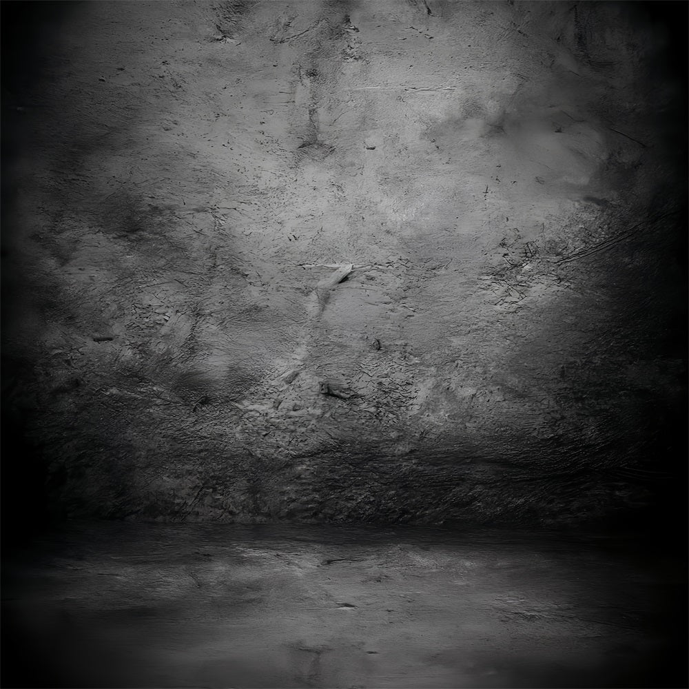 Concrete Backdrop Dark Concrete Texture Wall Professional Portrait Backdrop UK LXX59-419