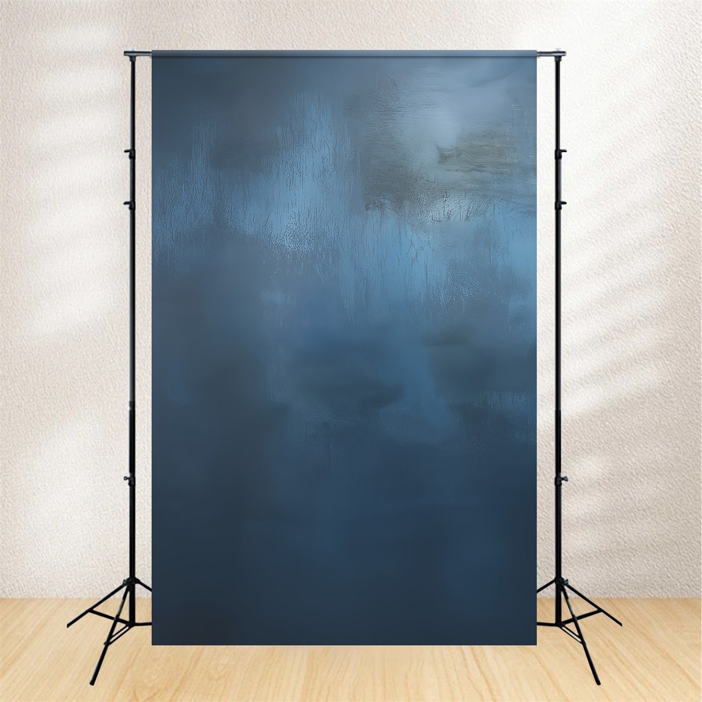 Blue Portrait Backdrop Moody Blue Abstract Texture Portrait Backdrop UK LXX59-420