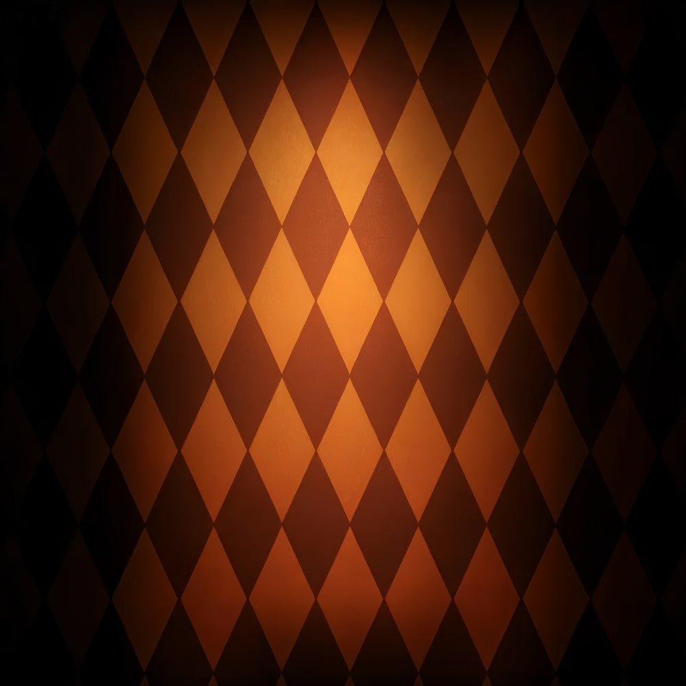 Professional Portrait Backdrop Amber Diamond Pattern Texture Portrait Backdrops UK LXX59-439