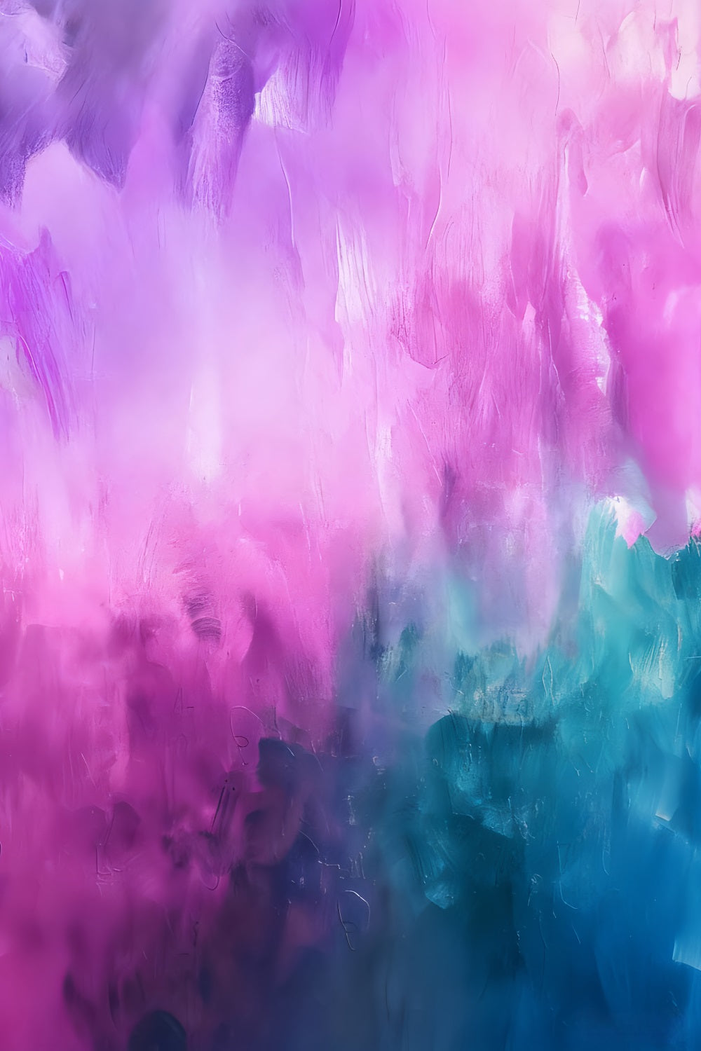 Portrait Backdrops Vibrant Pink Teal Abstract Family Portrait Backdrop UK LXX59-450