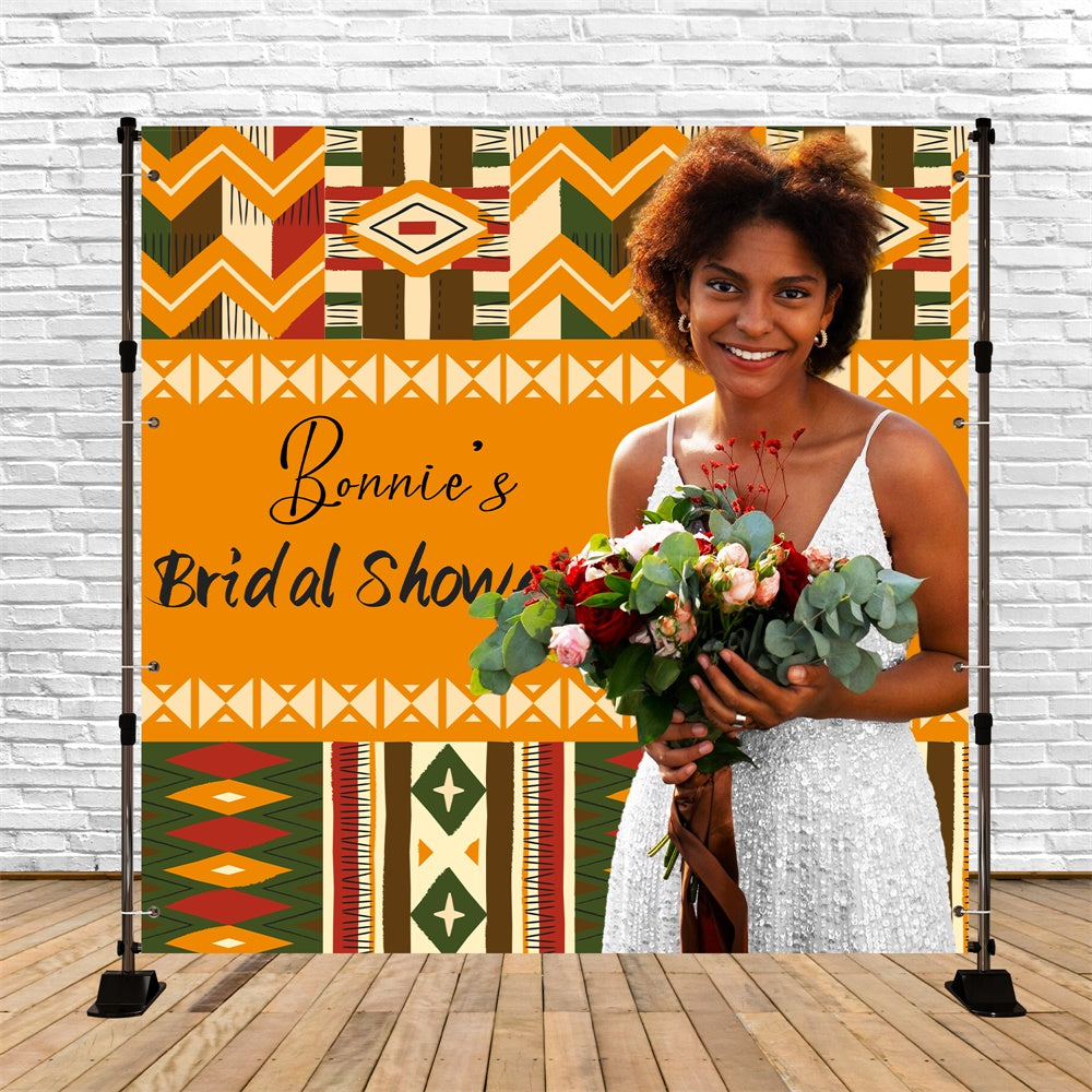 Indian Wedding Backdrop Elegance Bliss Ethnic Personalized Backdrop UK LXX6-120