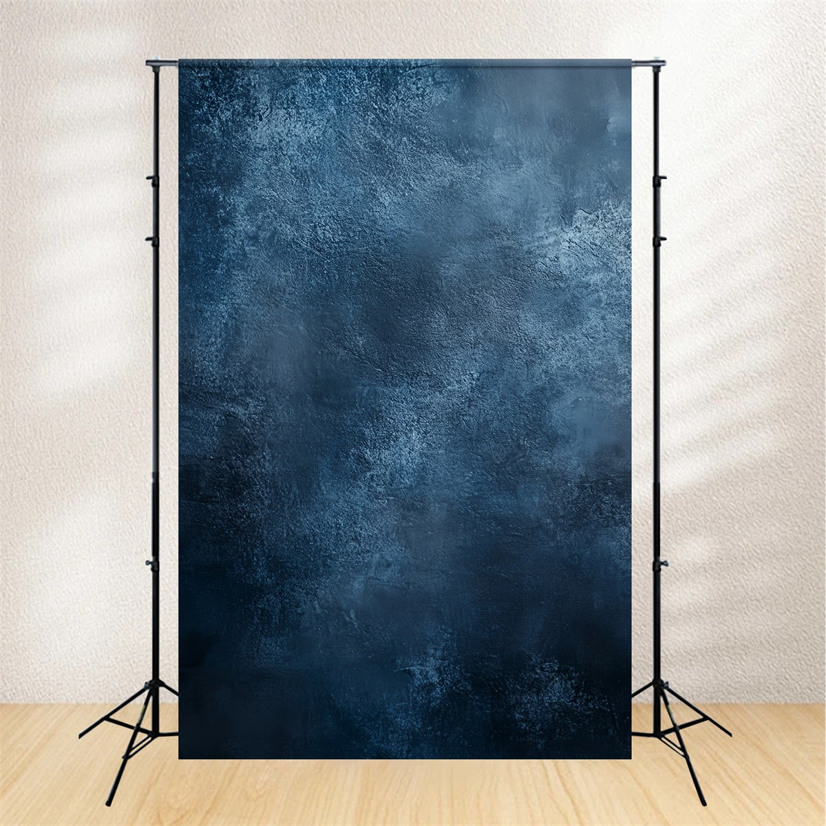 Blue Portrait Backdrop Abstract Textured Studio Wall Studio Portrait Backdrops UK LXX61-1