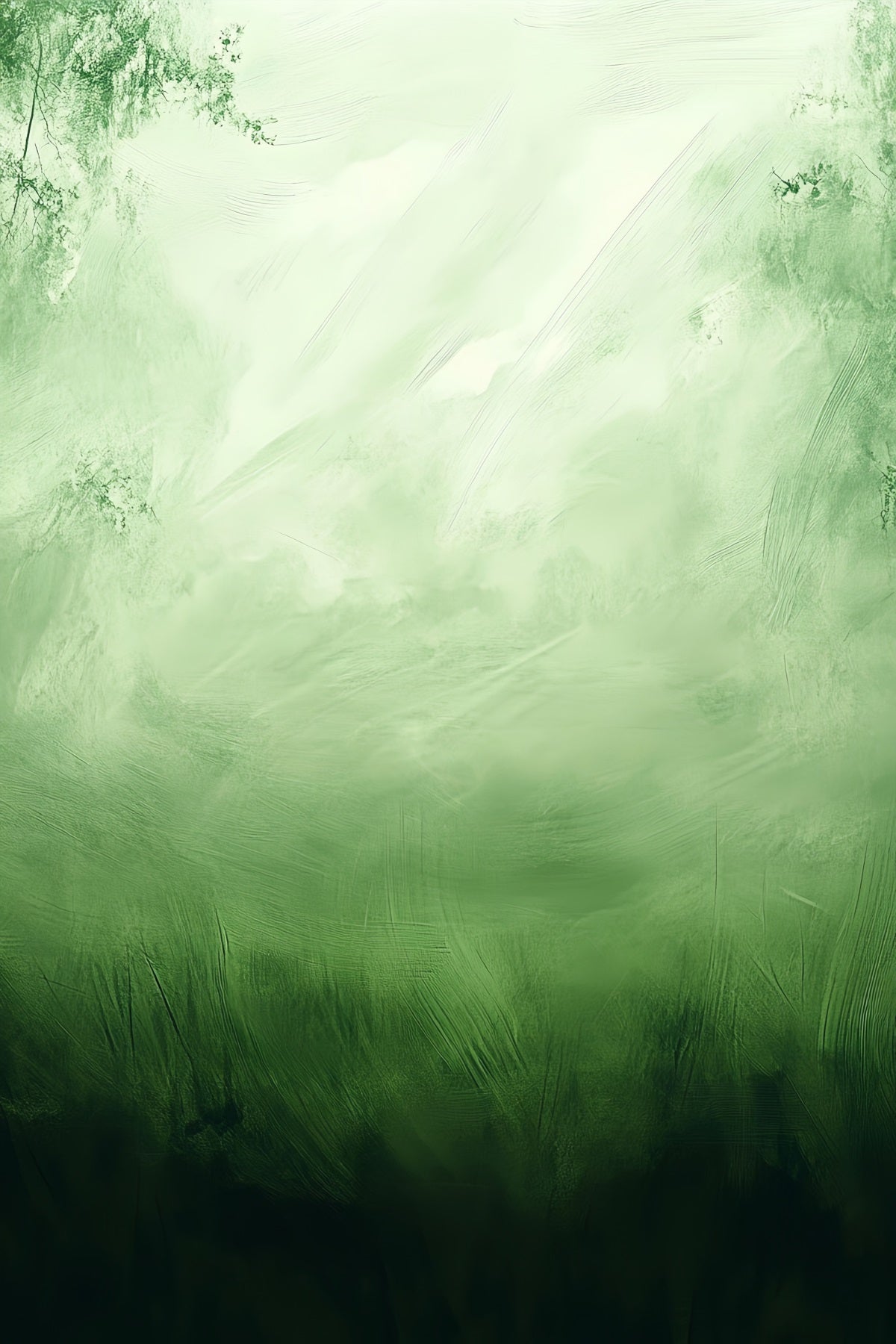 Portrait Photo Backdrops Soft Mint Painterly Wash Green Photography Backdrop UK LXX61-10