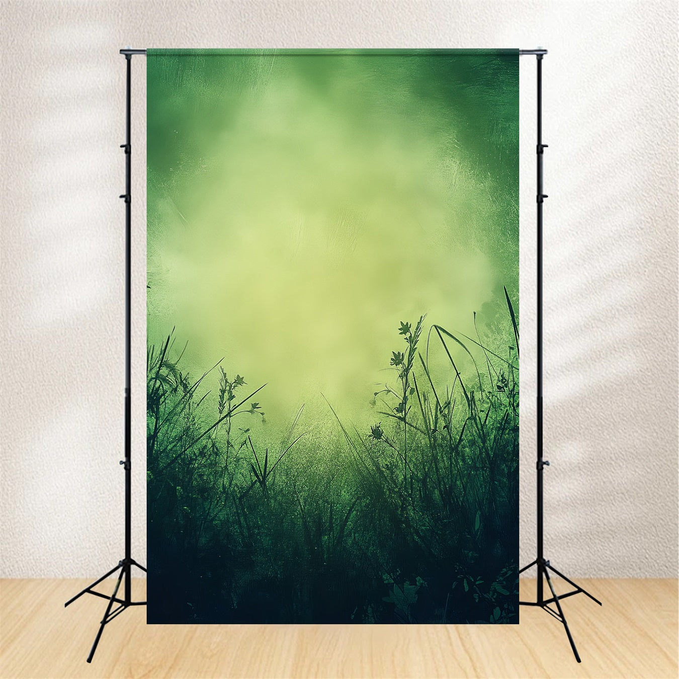 Photo Portrait Backdrop Verdant Meadow Glow Mist Studio Portrait Backdrops UK LXX61-11