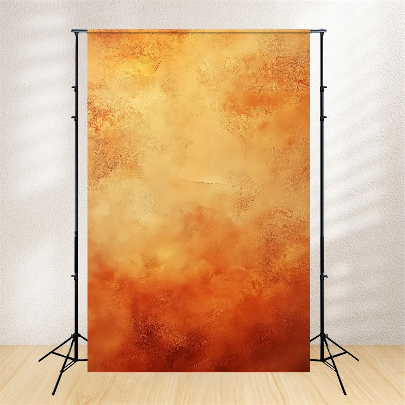 Professional Portrait Backdrops Golden Amber Wash Texture School Portrait Backdrop UK LXX61-20