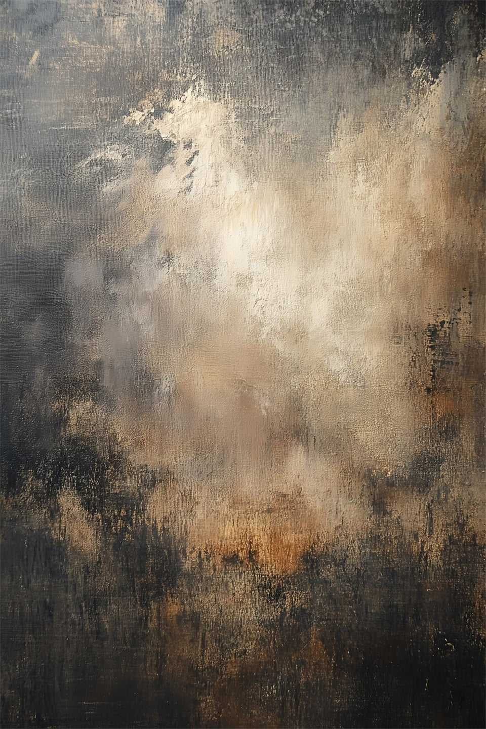 Family Portrait Backdrop Moody Neutral Abstract Texture Photo Portrait Backdrop UK LXX61-22