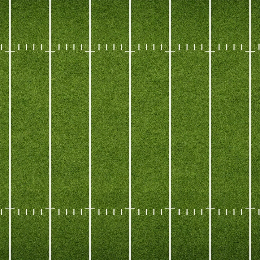Football Backdrop For Photos Gridiron Turf Yard Lines Sports Photography Backdrop UK LXX61-231
