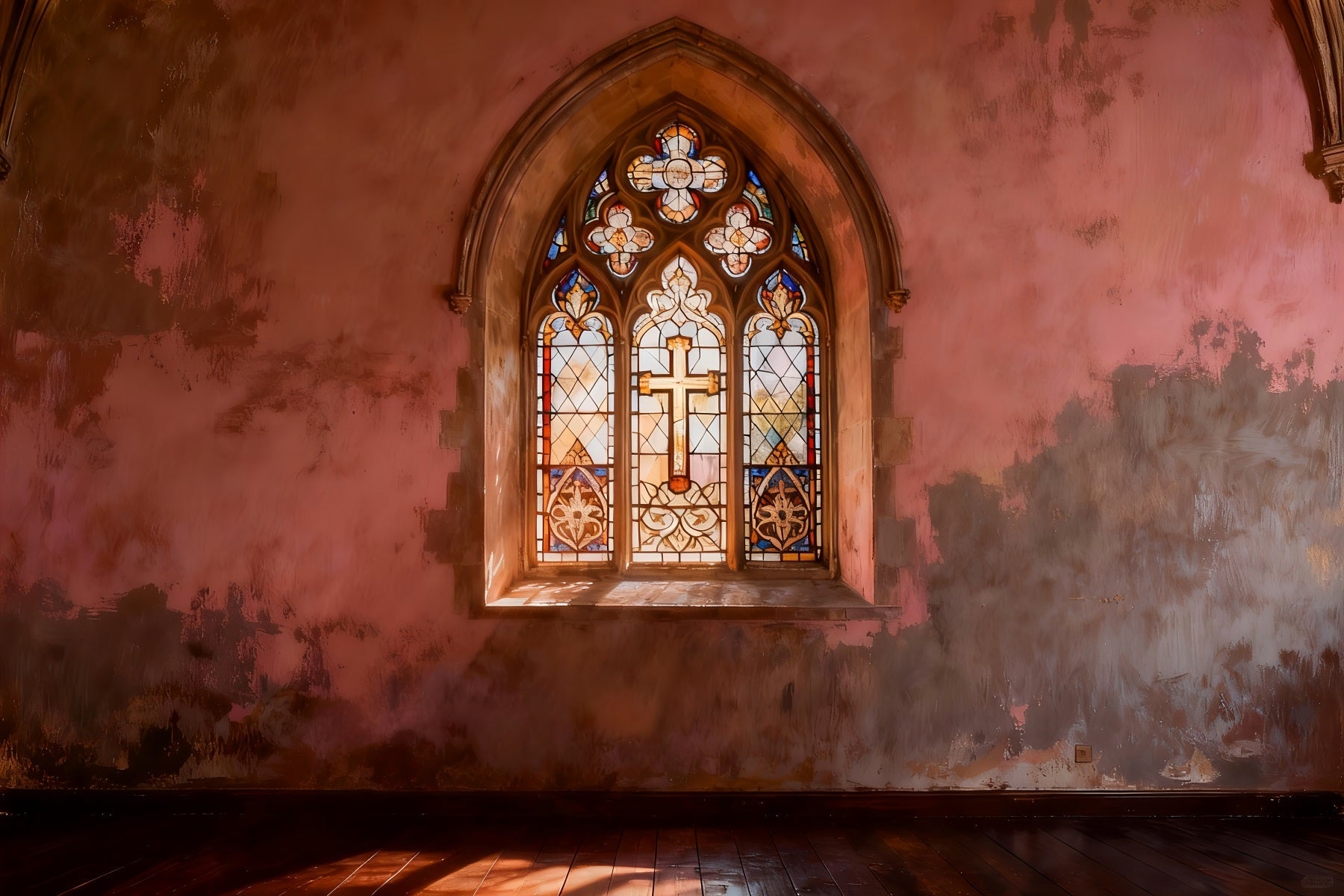 Church Easter Photo Backdrop Ideas Church Stained Glass Cross 10x10 Easter Backdrops UK LXX61-41