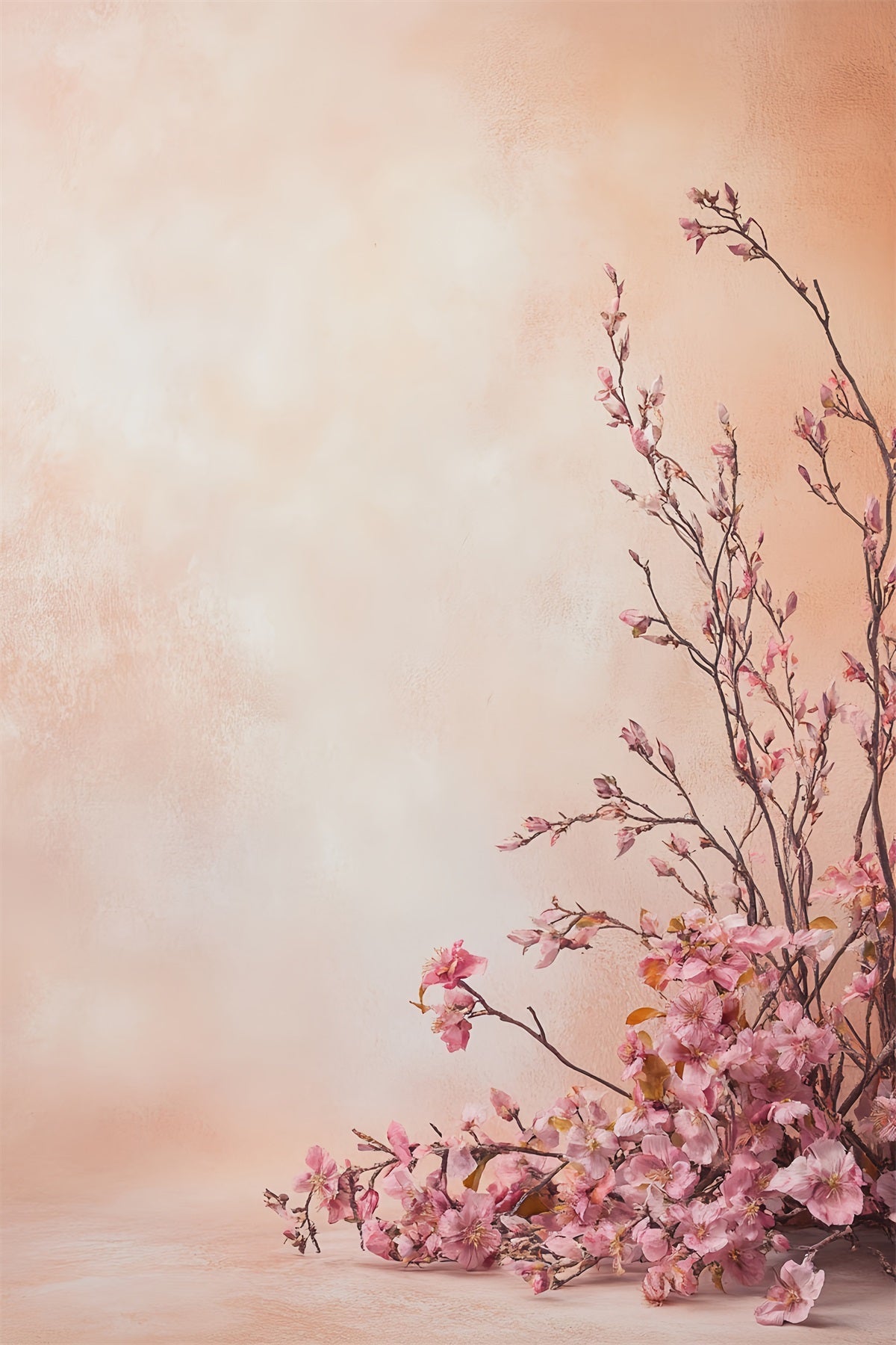 Portrait Photography Backdrop Blush Cherry Blossom Studio Portrait Backdrops UK LXX61-5