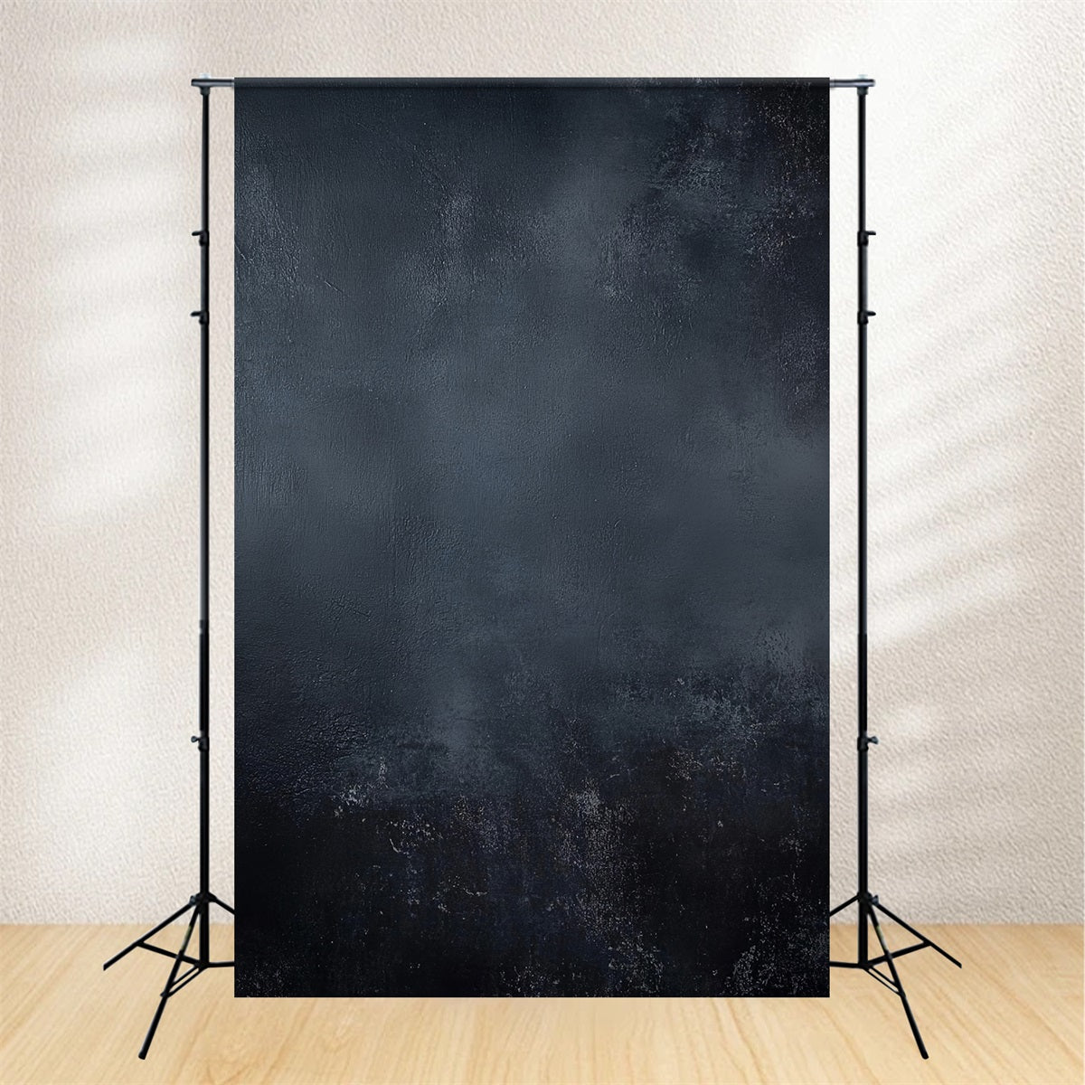 Portrait Studio Backdrop Charcoal Moody Textured Wall Black Portrait Backdrop UK LXX61-6