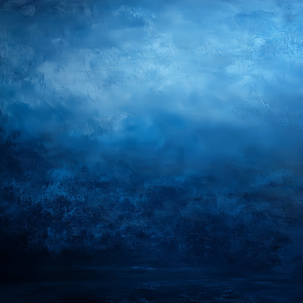 Portrait Photo Backdrop Deep Blue Clouded Texture School Portrait Backdrop UK LXX61-7