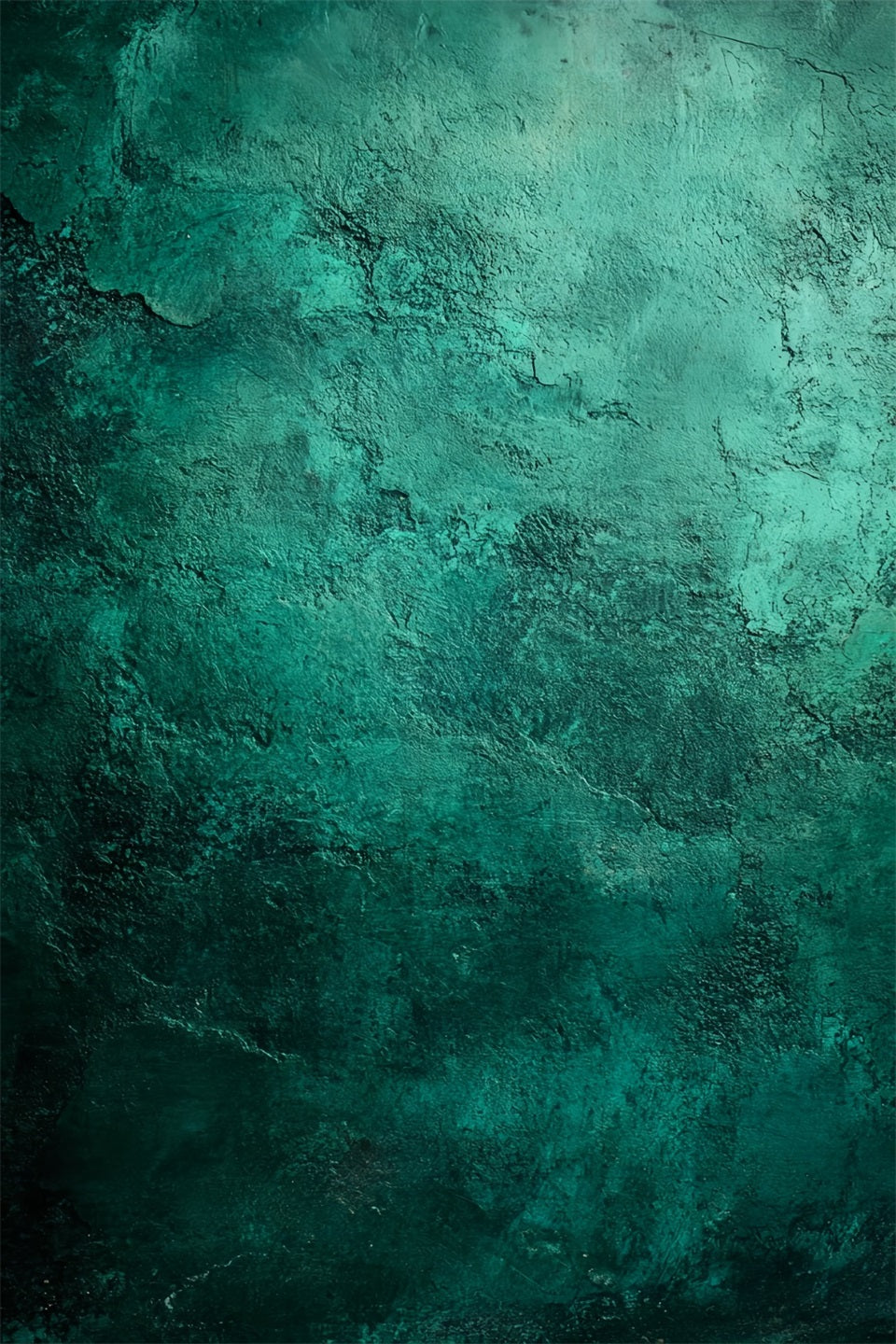 School Portrait Backdrop Emerald Aged Plaster Wall Dark Green Backdrop UK LXX61-8