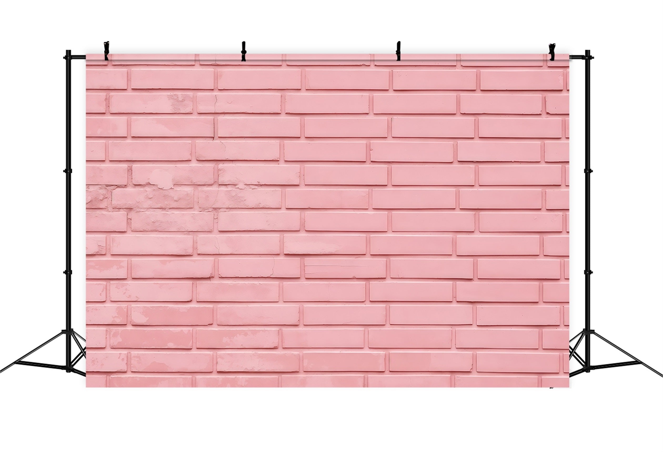 Pink Brick Wall Mother's Day Backdrop Pink Brick Minimal Texture Mother's Day Photo Backdrop Ideas UK LXX63-25