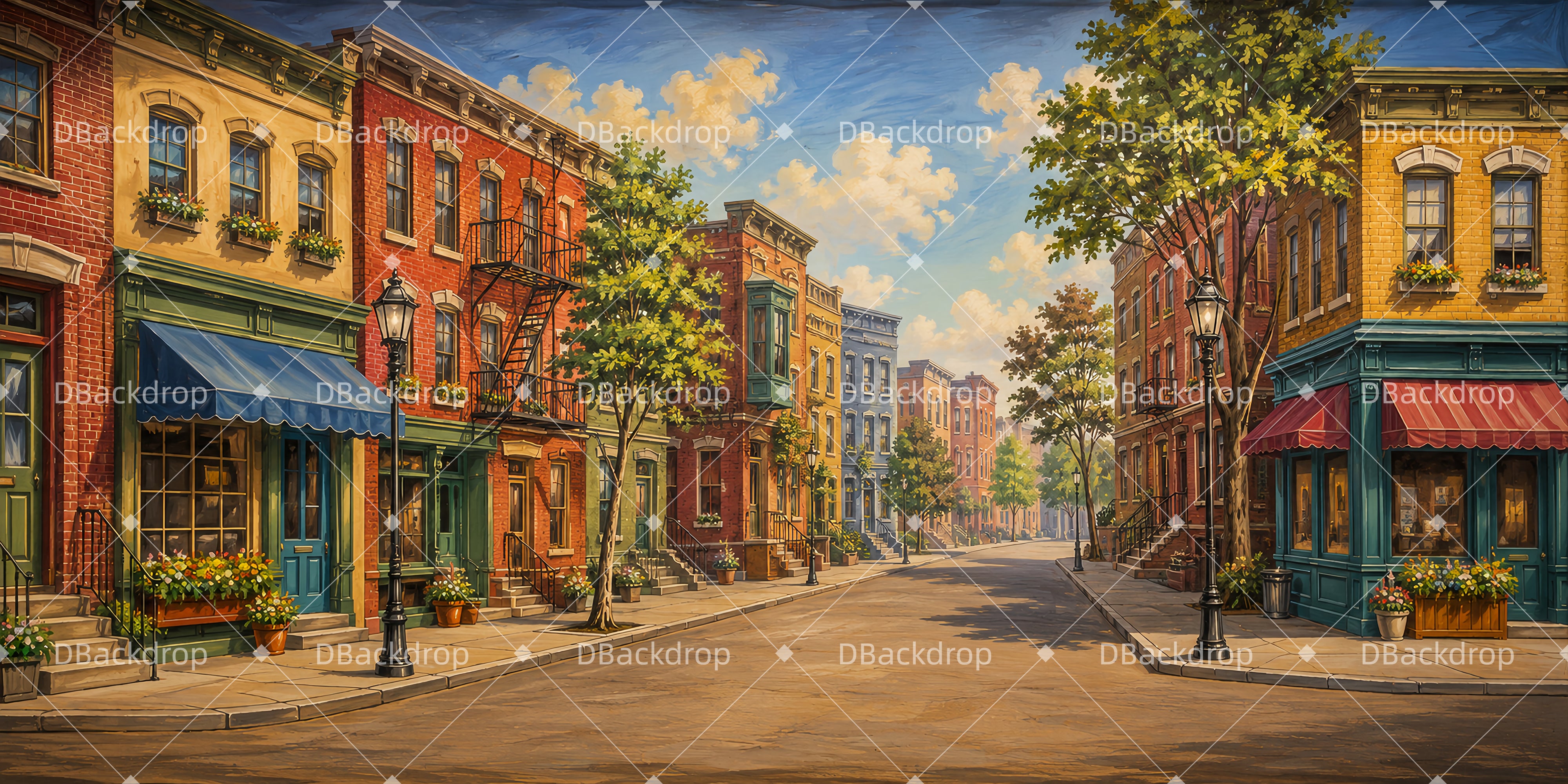 Performance Backdrop Princeton Avenue Theater Stage Backdrops UK LXX66-T104