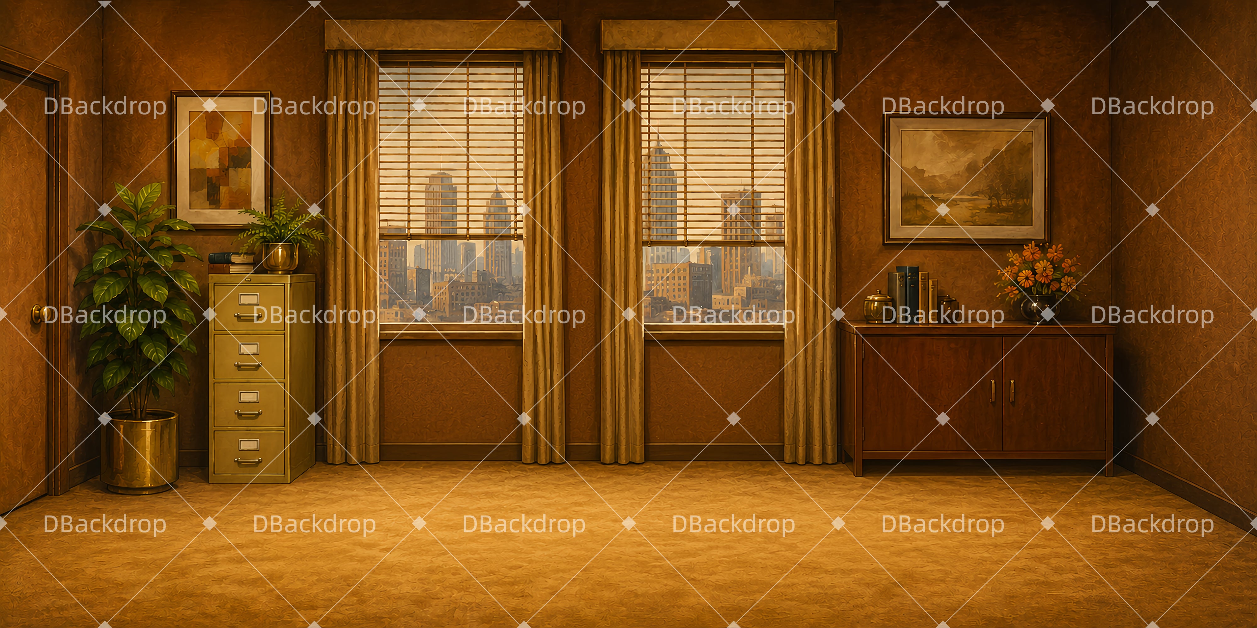 Theater Backdrops For Sale Classic Office School Play Backdrops UK LXX66-T26