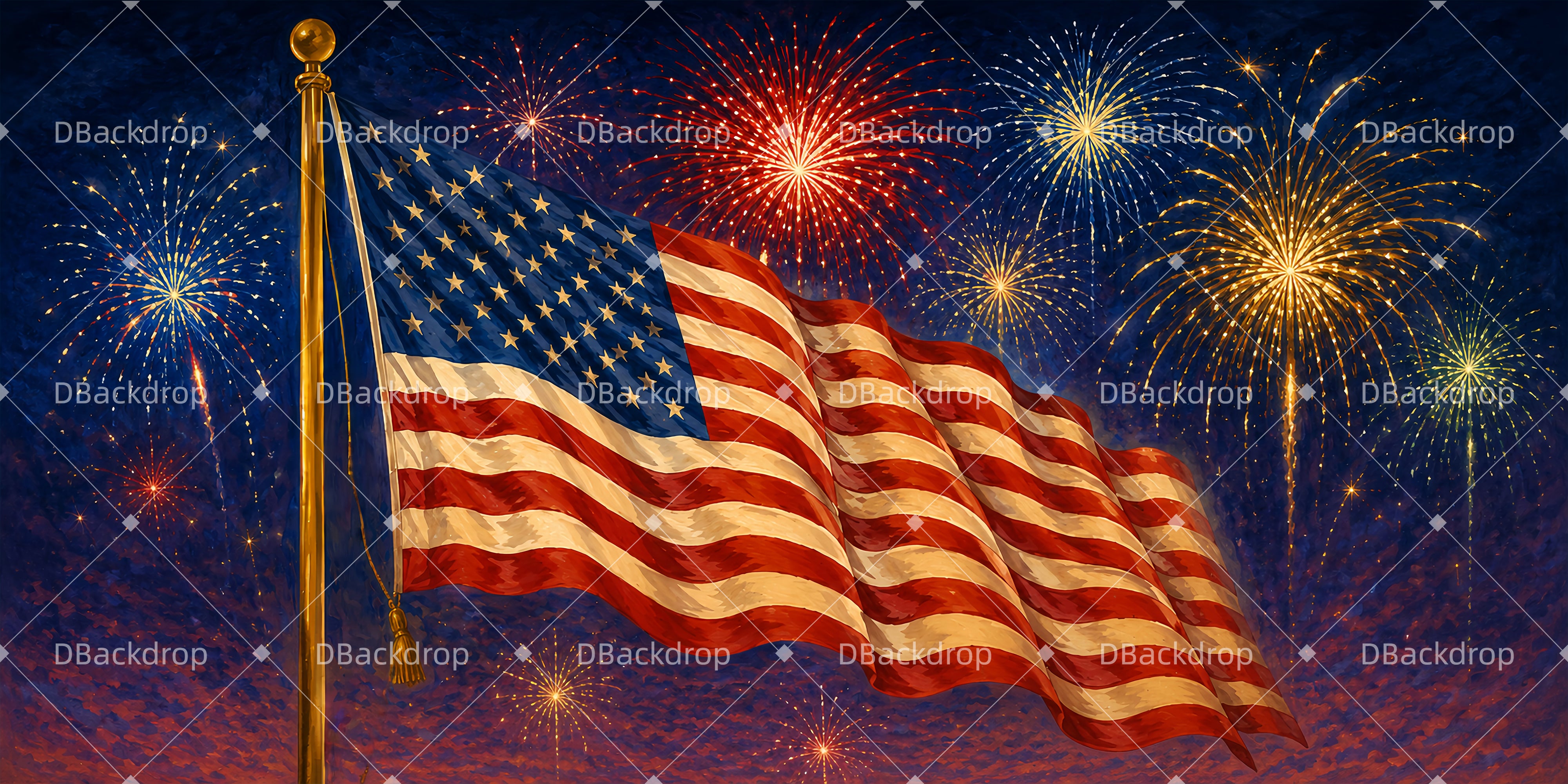 Stage Backdrop Ideas Fireworks Flag Performance Backdrops UK LXX66-T52