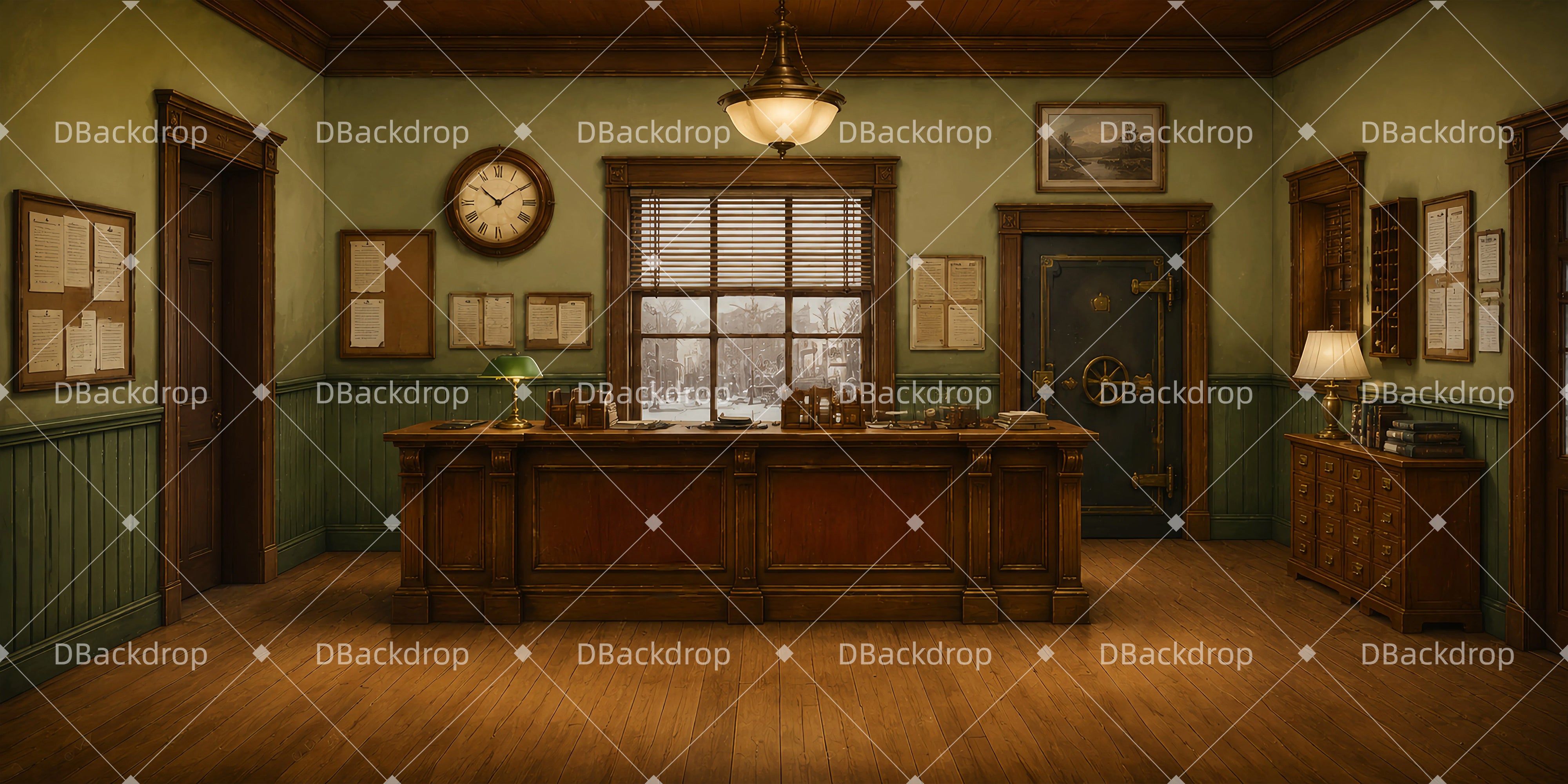Theater Backdrops Community Loan Office UK Large Stage Backdrops LXX66-T66