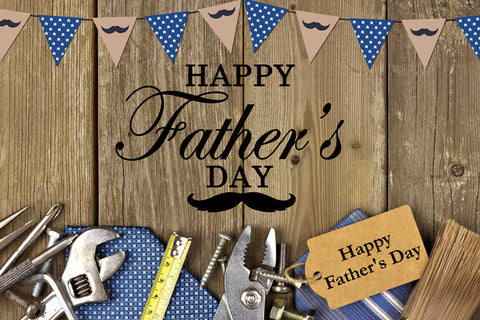 Happy Father’s Day Tools and Banner Backdrop UK M-47