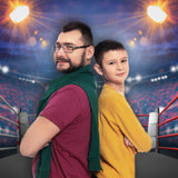 Boxing Match Stadium Wrestling Sports Backdrop UK M-51