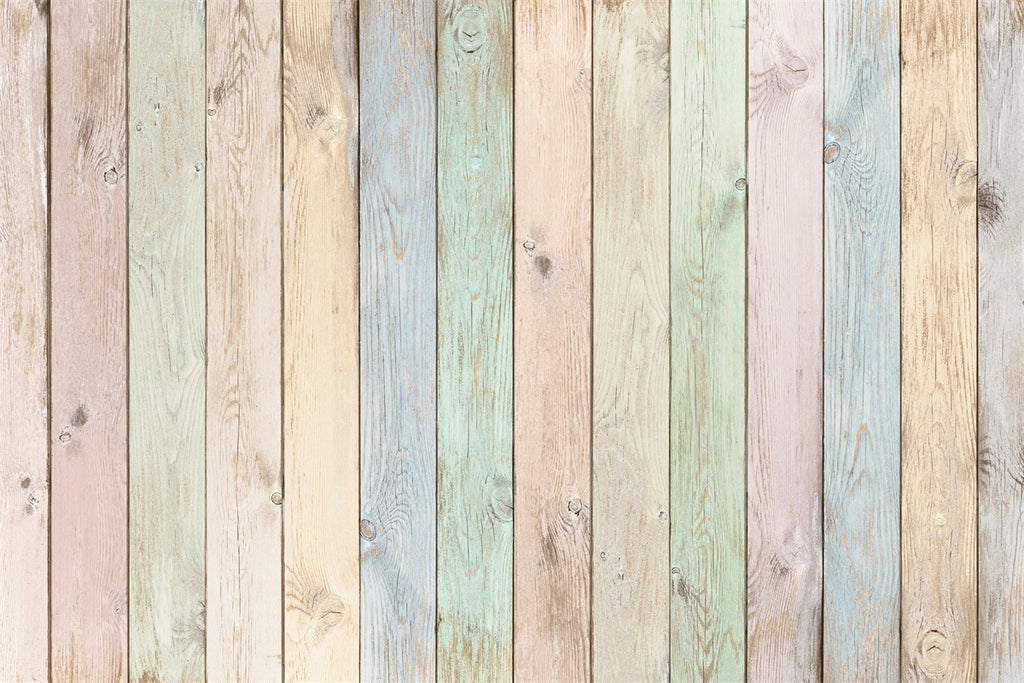 Easter Multi-Color Wood Panel Backdrop M1-16