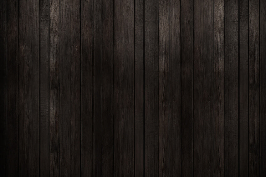 Retro Black Wood Texture Photography Backdrop UK M10-37