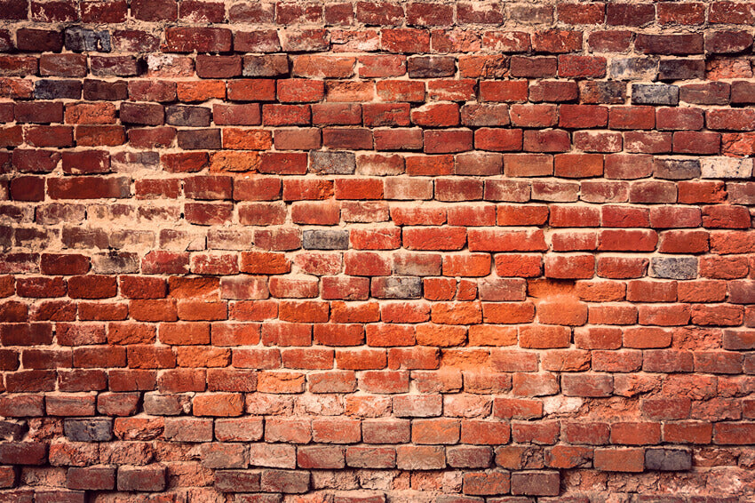 Vintage Red Brick Wall Backdrop for Photography UK M10-38