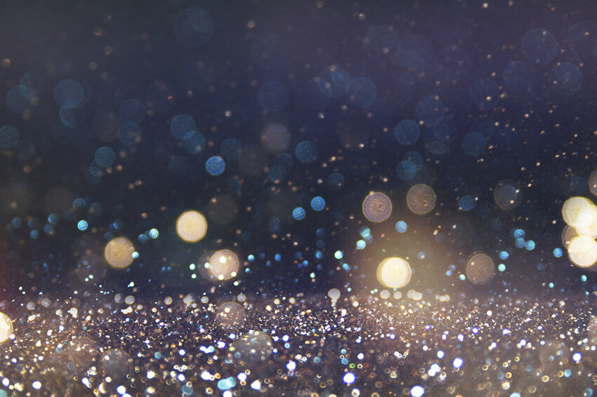 Blurry Glitter Lights Bokeh Photography Backdrop UK M10-75