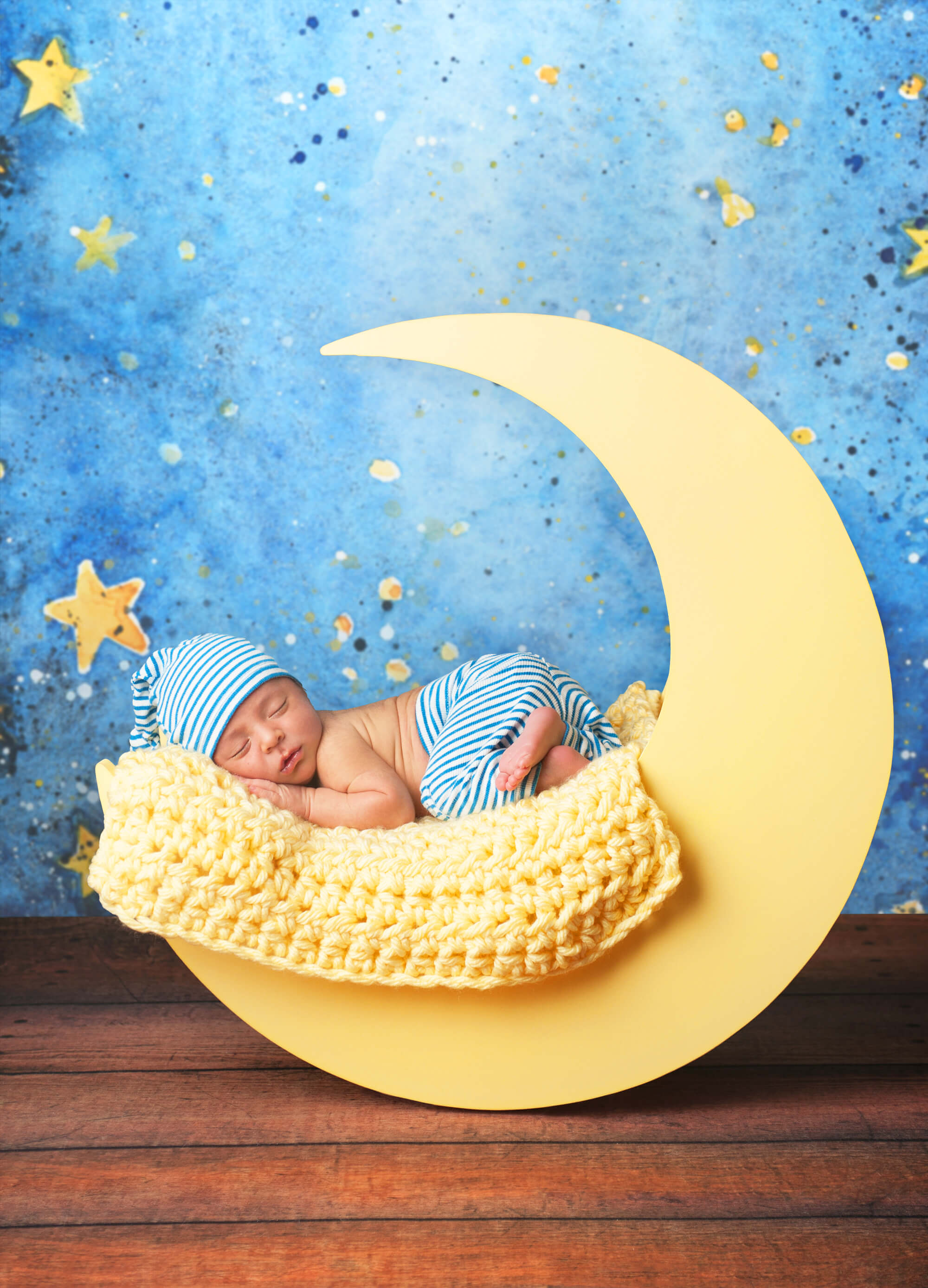 Littler Star Starry Sky Photography Backdrop UK M11-20