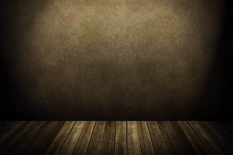 Abstract Deep Brown Photography Backdrop With Wooden Floor M2-05