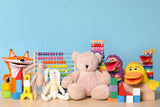 Toys Abacus Decor Back to School Backdrop UK M5-90