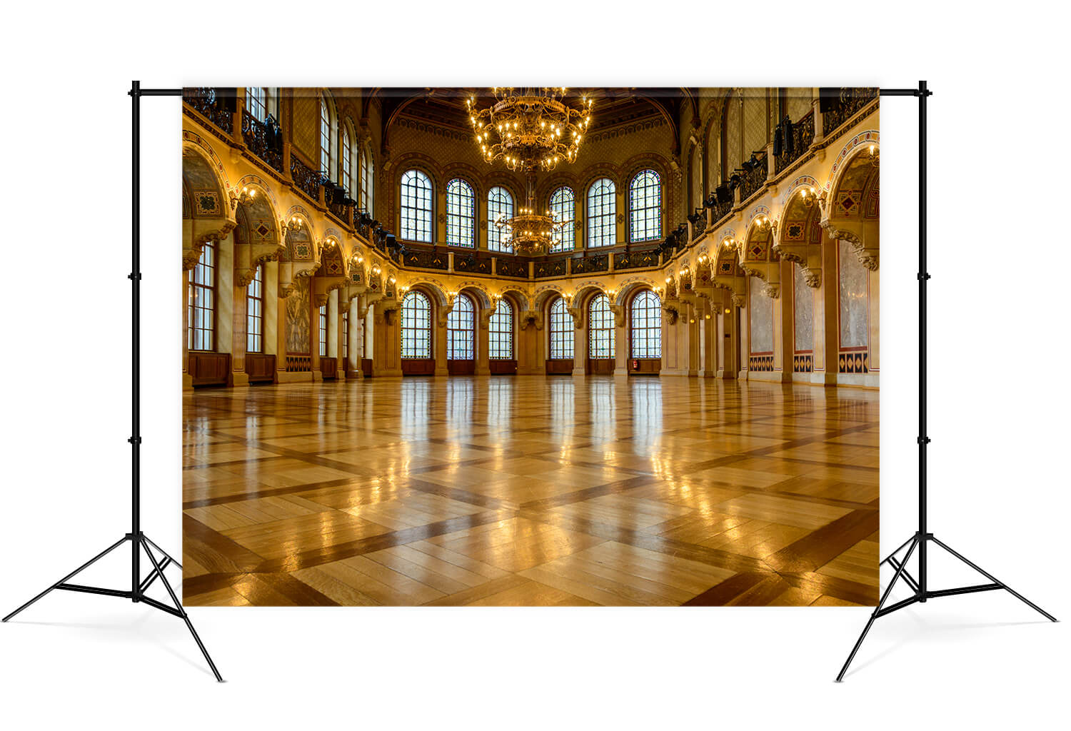 Beautiful Ball Room Dance Hall Backdrop UK M6-11