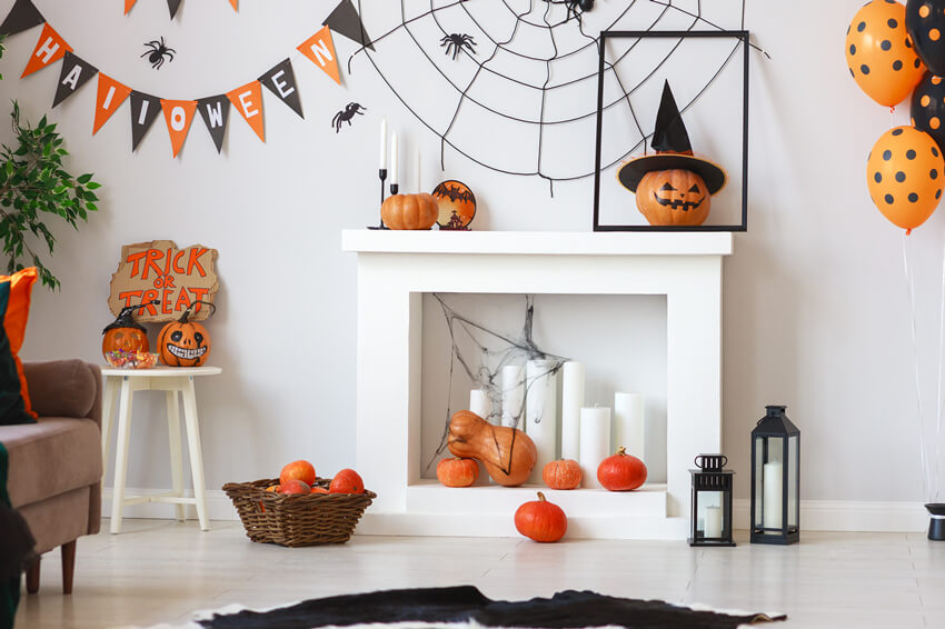 Halloween Room Decor Photography Backdrop UK M6-129