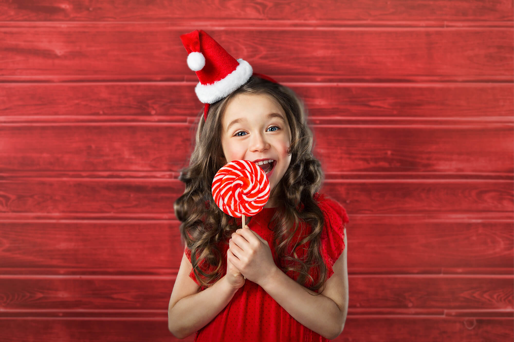 Red Painted Wood Backdrop for Photo Booth UK M6-146