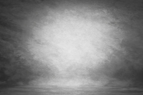 Gray Center Shade Abstract Textured Backdrop UK M6-161