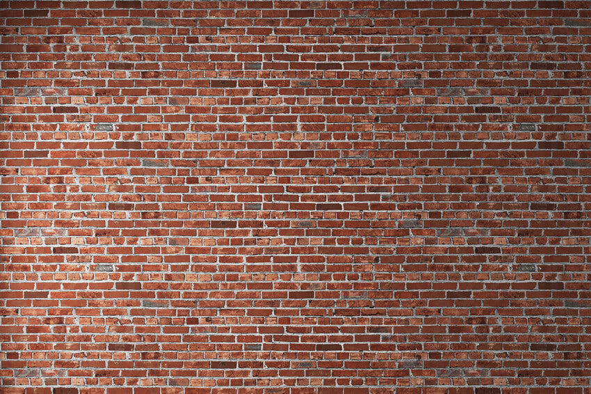 Vintage Red Brick Wall Photography Backdrop UK M6-30