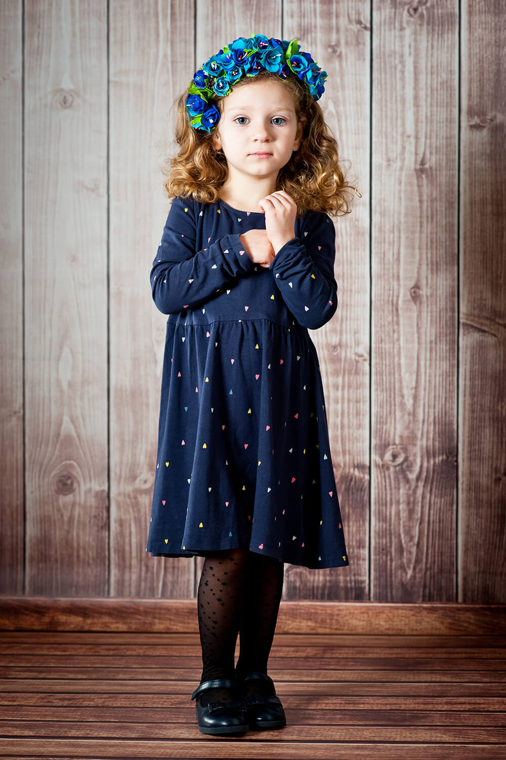 Rustic Wooden Backdrop for Baby Photo Shoot UK M6-73