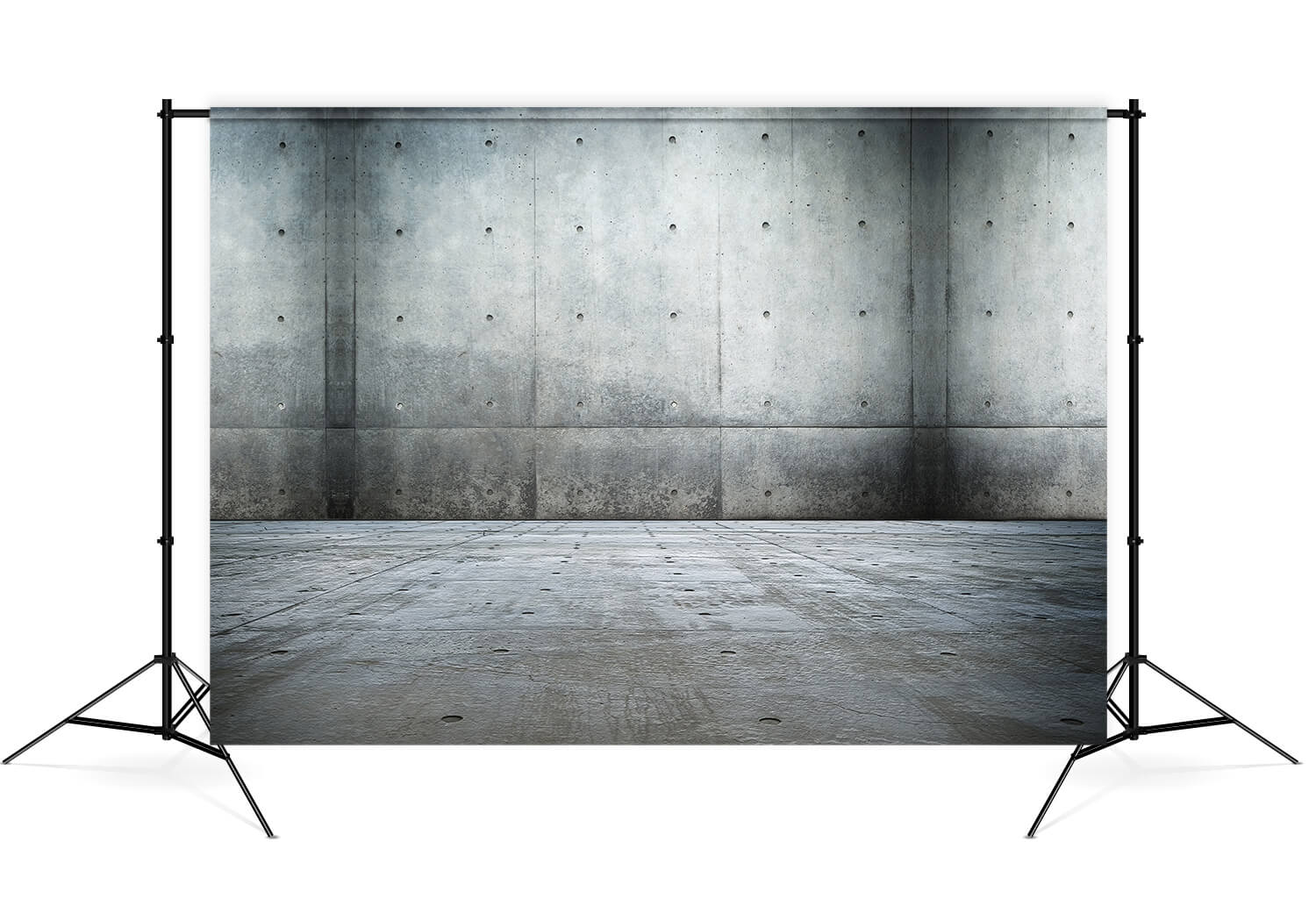 Grey White Cement Wall Abstract Backdrop UK M7-62