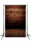 Old Wooden Board Floor Planks Texture Backdrop UK M8-08