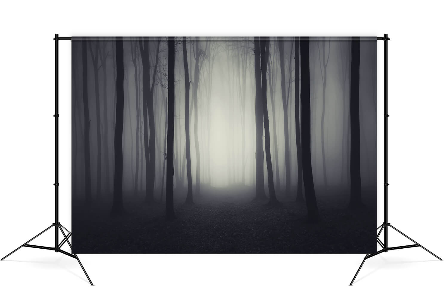 Halloween Dark Gloomy Night Forest Backdrop UK M8-10