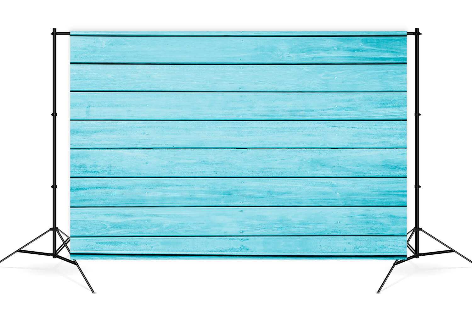 Bright Light Blue Color Wood Plank Backdrop UK M8-74