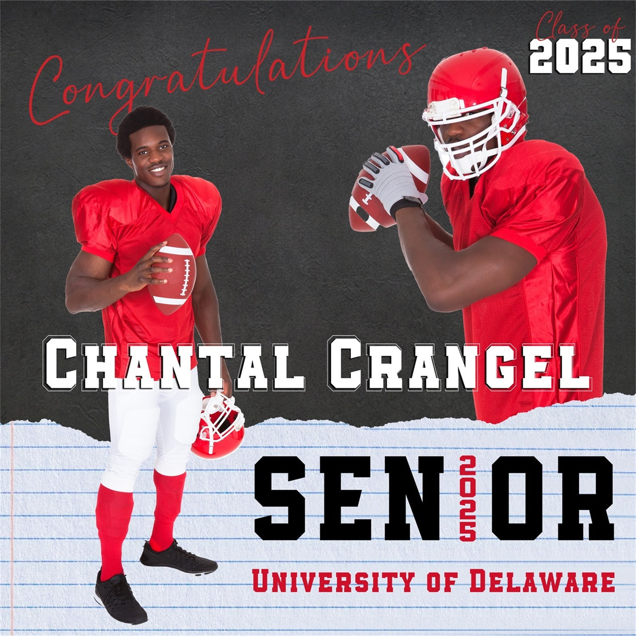 Personalized Graduation Backdrop Sports Pride Graduation Party Backdrop UK MRR5-5