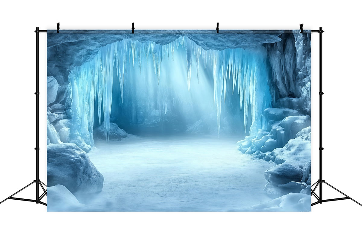 Winter Backdrops Crystal Cavern Silence Backdrop UK MRR7-171