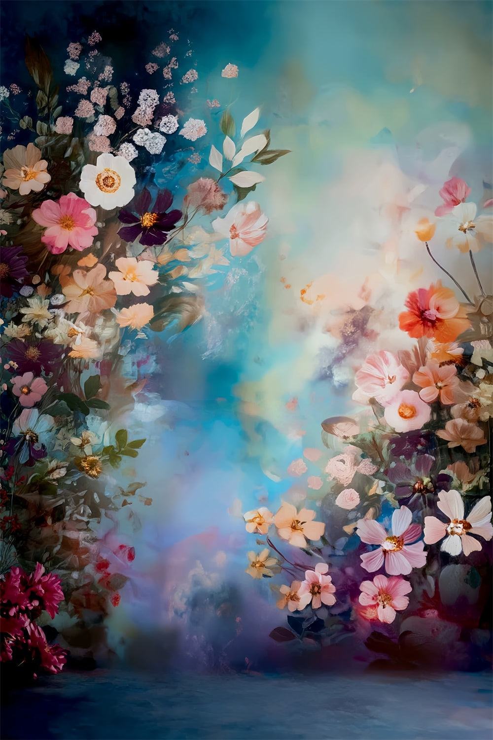 Fine Art Backdrop Enchanted Petal Mist Cloth Backdrops UK MRR7-201